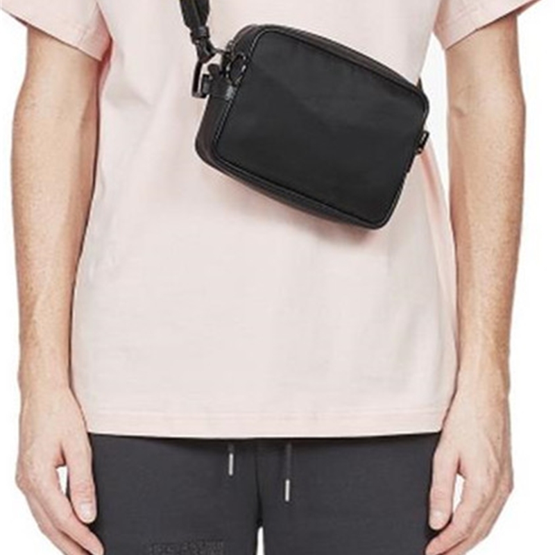 Brand MINI Men off Yellow canvas belt high white Shoulder Bag pu chest bag waist bags multi purpose satchel Shoulder Bag Messenger women, Black
Brand MINI Men off Yellow canvas belt high white Shoulder Bag pu chest bag waist bags multi purpose satchel Shoulder Bag Messenger women, Black