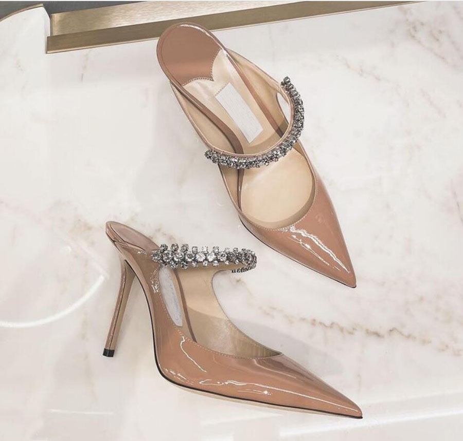 EU35-41 Elegant Woman Bing Baily Wedding Dress Shoes High Heels Women Crystal Pearl Strap Women's Pumps Point Toe Sexy Lady Walking Shoe
EU35-41 Elegant Woman Bing Baily Wedding Dress Shoes High Heels Women Crystal Pearl Strap Women's Pumps Point Toe Sexy Lady Walking Shoe