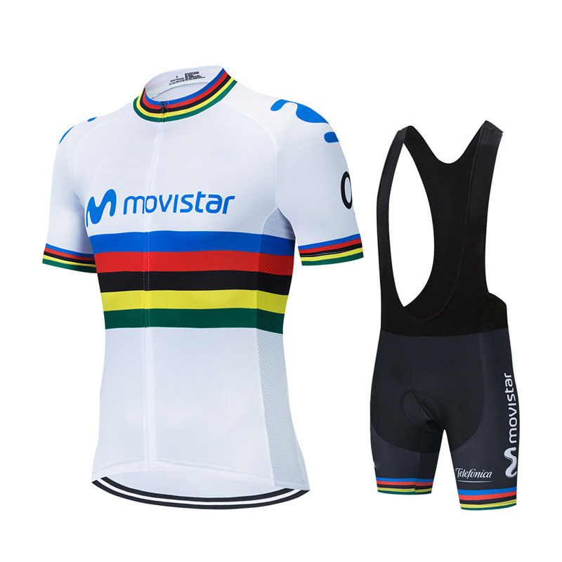 Men's Tracksuits World Champion Pro Men Short Mouwen Bikes Clothing Breathing Bib Shorts Mtb Maillots Ropa Ciclismo Hombre J0710, Gray
Men's Tracksuits World Champion Pro Men Short Mouwen Bikes Clothing Breathing Bib Shorts Mtb Maillots Ropa Ciclismo Hombre J0710, Gray