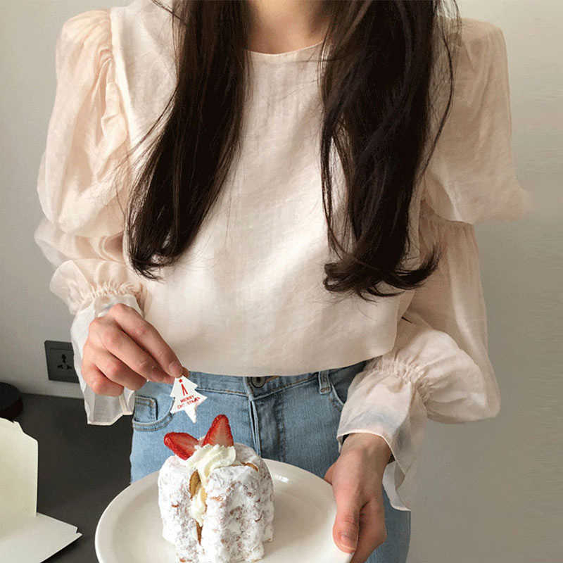Elegant Sexy Backless Bow Lace Up Korean Blouse Spring O Neck Blouse Women Simple OL Puff Long Sleeve Shirt Blusas Mujer 14368 210527, Black
Elegant Sexy Backless Bow Lace Up Korean Blouse Spring O Neck Blouse Women Simple OL Puff Long Sleeve Shirt Blusas Mujer 14368 210527, Black