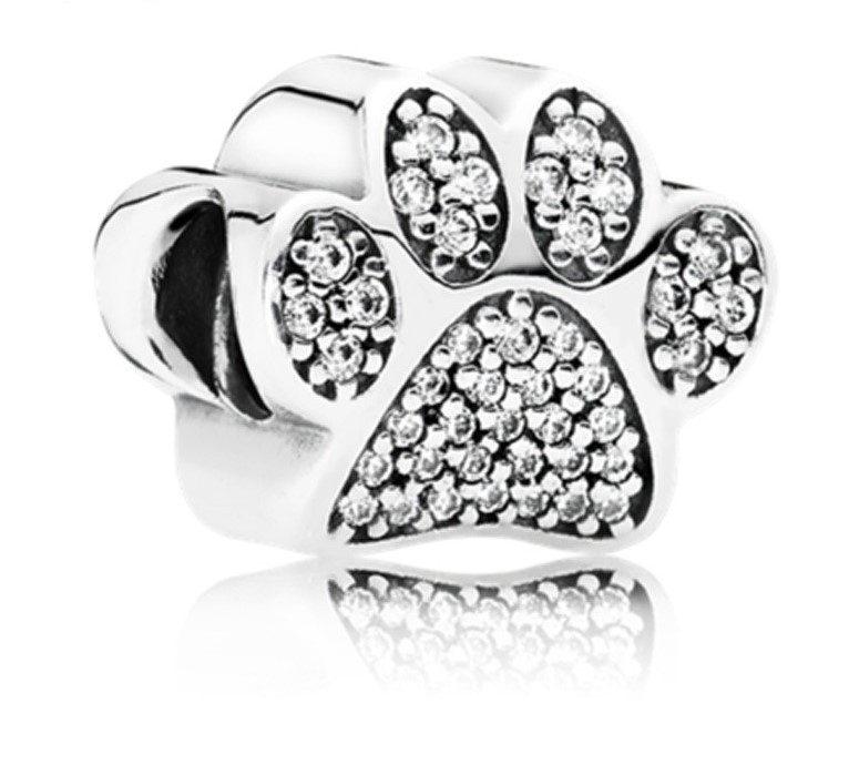 Fits Pandora Bracelets 20pcs Dog Paw Print Crystal Silver Charms Beads Fits pandora Charms Bracelet Necklace For Jewelry Making 925 Sterling Silver Charms 
Fits Pandora Bracelets 20pcs Dog Paw Print Crystal Silver Charms Beads Fits pandora Charms Bracelet Necklace For Jewelry Making 925 Sterling Silver Charms