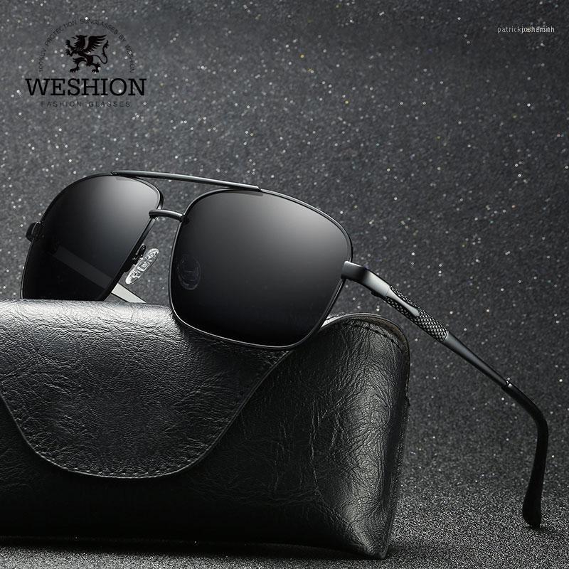Sunglasses WESHION Vintage Polarized Men Designer Pilot Classic Retro Shades Sun Glasses UV40 Zonnebril Mannen 2021
Sunglasses WESHION Vintage Polarized Men Designer Pilot Classic Retro Shades Sun Glasses UV40 Zonnebril Mannen 2021