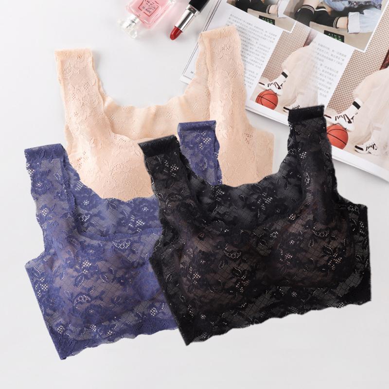 Gym Clothing Sexy Lace Seamless Bras Women Sleep Leisure Yoga Bra Padded Wireless Thin Soft Comfy Pullover Fitness Tops 2021, Skin
Gym Clothing Sexy Lace Seamless Bras Women Sleep Leisure Yoga Bra Padded Wireless Thin Soft Comfy Pullover Fitness Tops 2021, Skin