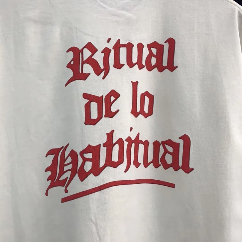 Summer Vintage Our Lady Digital Printing T-shirt Men Women High Quality Oversized Hip-hop Urban Streetwear BROCKUM T Shirt 210420