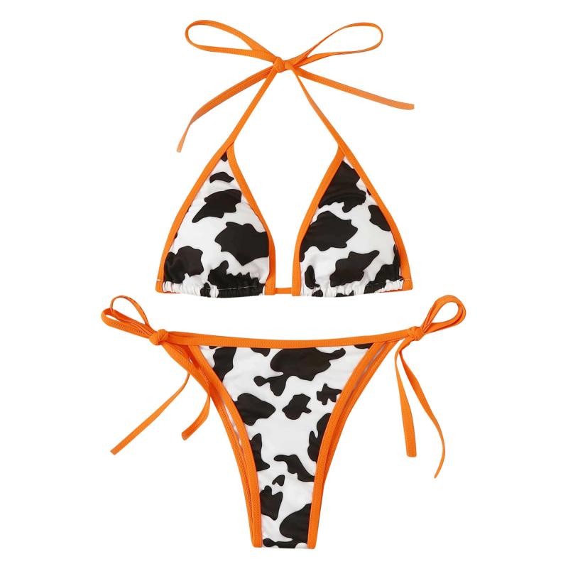 Women's Swimwear Bikini 2022 Women Leopard Print High Waist Two Pieces Swimsuit Beachwear Traje De Baño Mujer, White;black
Women's Swimwear Bikini 2022 Women Leopard Print High Waist Two Pieces Swimsuit Beachwear Traje De Baño Mujer, White;black