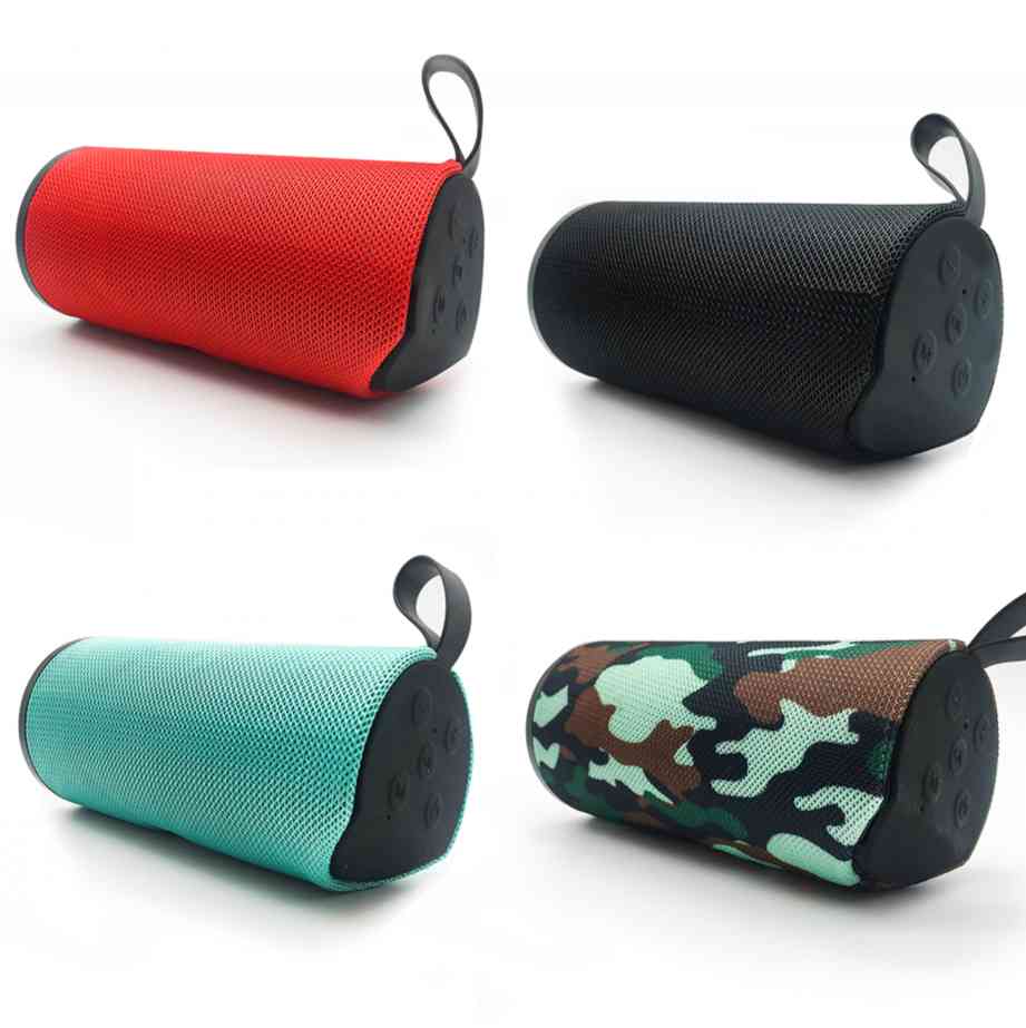 S113 Portable Speaker Waterproof Bluetooths Speaker Outdoor Subwoofer Bass Wireless Speakers Mini Column Box Loudspeaker FM TF