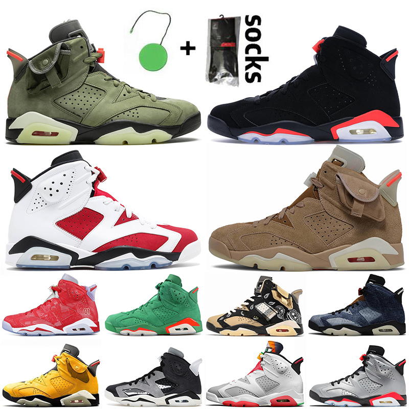 2021 Travis Scott 6 Jumpman Basketball Shoes 6s Black Infrared Carmine British Khaki Electric Green Hare Thech Chrome DMP Mens Trainers Sneakers, #9 dmp 2020 40-47
2021 Travis Scott 6 Jumpman Basketball Shoes 6s Black Infrared Carmine British Khaki Electric Green Hare Thech Chrome DMP Mens Trainers Sneakers, #9 dmp 2020 40-47