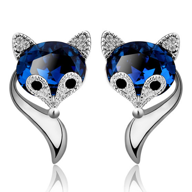 Fashion Gold Earrings Natural Blue Gemstone Fox Studs Earrings for Women Jewelry 20211223 T2
Fashion Gold Earrings Natural Blue Gemstone Fox Studs Earrings for Women Jewelry 20211223 T2