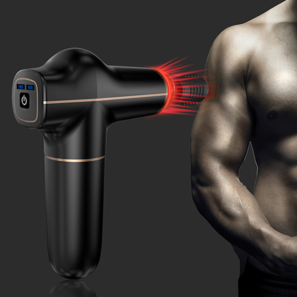 Massage Gun Deep Muscle Massager 3-Level Variable Frequency Vibration Muscle Massager for Pain Relief Electric Body MassagerScouts
Massage Gun Deep Muscle Massager 3-Level Variable Frequency Vibration Muscle Massager for Pain Relief Electric Body MassagerScouts
