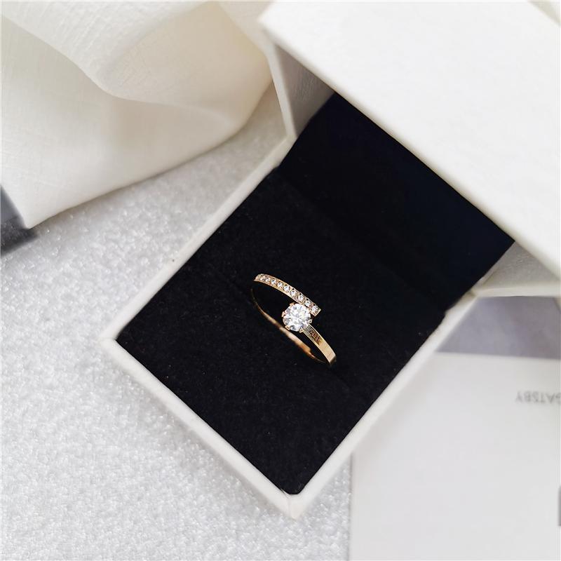 Cluster Rings YUN RUO Fashion Luxury Pave Zirconia Rose Gold Color Woman Birthday Gift Titanium Steel Jewelry Never Fade Drop
Cluster Rings YUN RUO Fashion Luxury Pave Zirconia Rose Gold Color Woman Birthday Gift Titanium Steel Jewelry Never Fade Drop