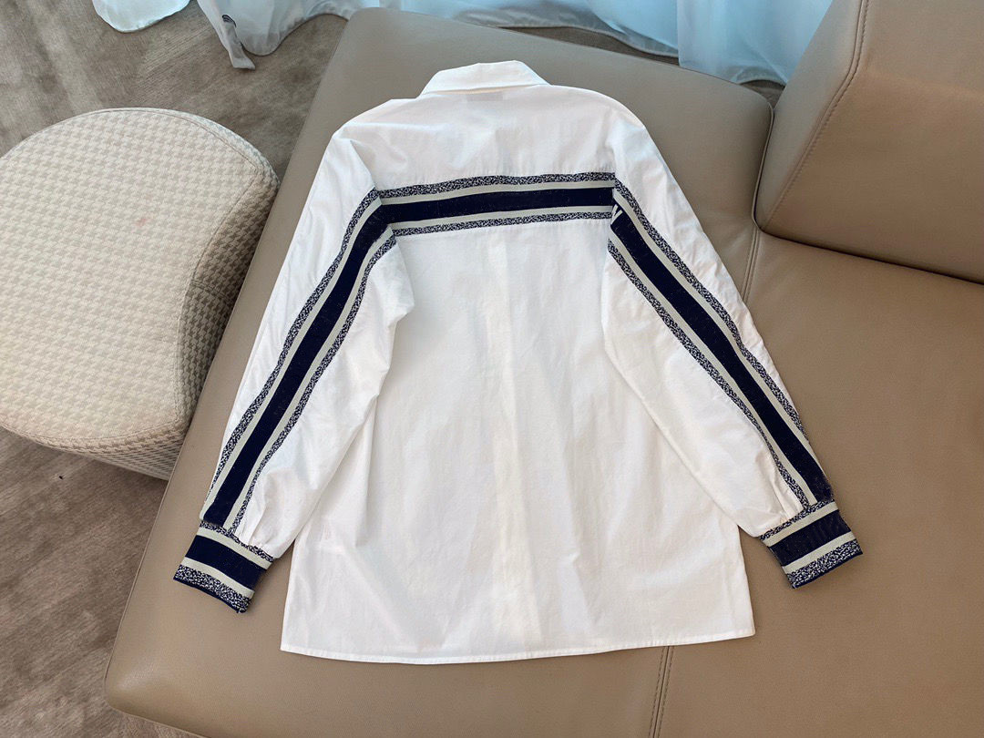 Elegant Women' Blouses & Shirt Lapel Off Letter Shoulder Ribbon Stitching Sleeve Shirts Casual Loose Thin Top, Customize
Elegant Women' Blouses & Shirt Lapel Off Letter Shoulder Ribbon Stitching Sleeve Shirts Casual Loose Thin Top, Customize
