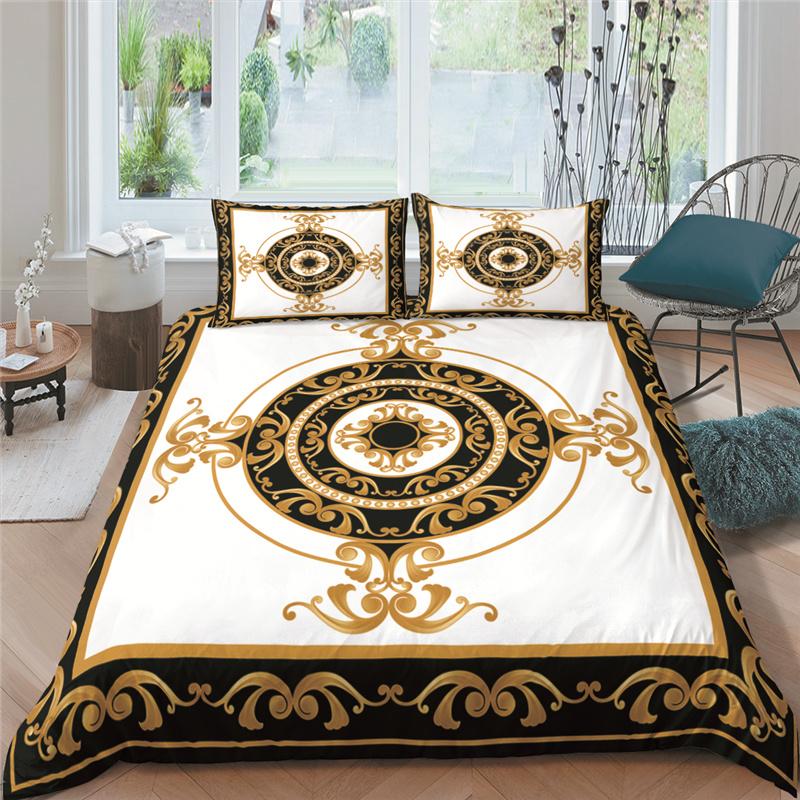 Bedding Sets Luxury 3D Baroque Style Print 2/3Pcs Kids Set Comfortable Duvet Cover Pillowcase Home Textile Single Queen And King Size, 05
Bedding Sets Luxury 3D Baroque Style Print 2/3Pcs Kids Set Comfortable Duvet Cover Pillowcase Home Textile Single Queen And King Size, 05