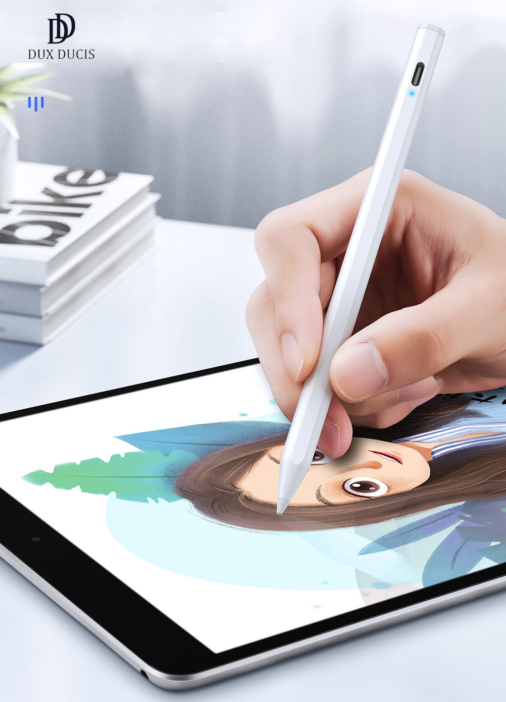 Dux Ducis Classic Version Stylus Pens Pencil for iPad Pro 11 12.9 Air3 iPad9.7 iPadMini 4 5 6 iPad6 7 8 9 Palm Rejection Touch Pen
Dux Ducis Classic Version Stylus Pens Pencil for iPad Pro 11 12.9 Air3 iPad9.7 iPadMini 4 5 6 iPad6 7 8 9 Palm Rejection Touch Pen