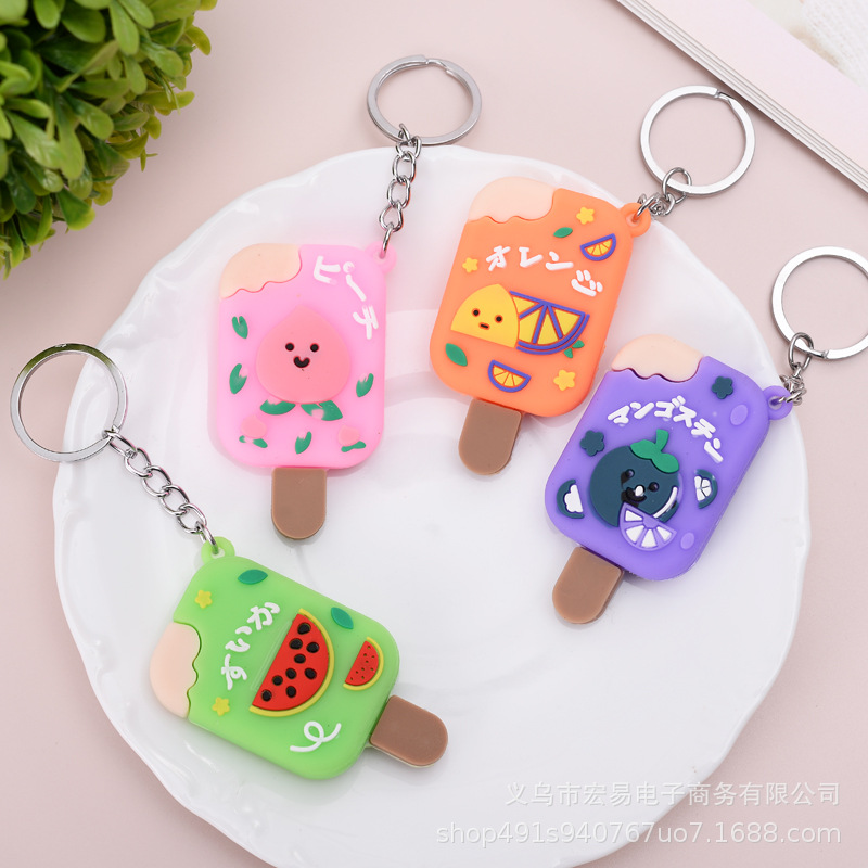 10Pieces/Lot Cartoon Popsicle Keychain Creative Pendant Ice Cream Ice Cream Popsicle Keychain Bag Ornaments
10Pieces/Lot Cartoon Popsicle Keychain Creative Pendant Ice Cream Ice Cream Popsicle Keychain Bag Ornaments