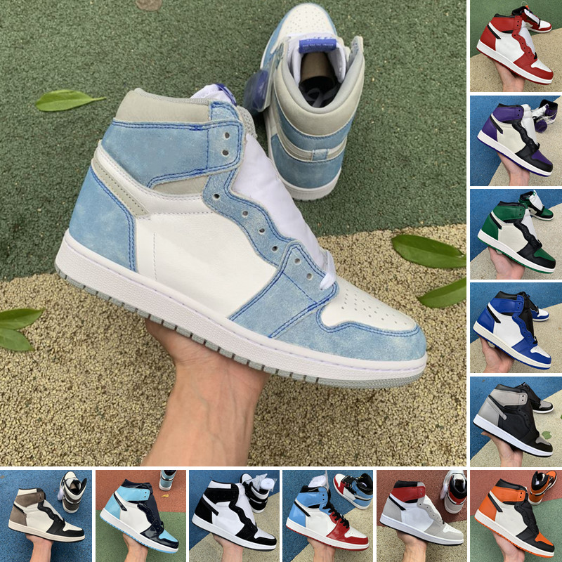 University Blue Hyper Royal 1s Jumpman 1 Basketball Shoes Court Purple Dark Mocha Twist Chicago UNC Pine Green Sports Outdoor Mens Women Sneakers US 5.5-12, 24
University Blue Hyper Royal 1s Jumpman 1 Basketball Shoes Court Purple Dark Mocha Twist Chicago UNC Pine Green Sports Outdoor Mens Women Sneakers US 5.5-12, 24