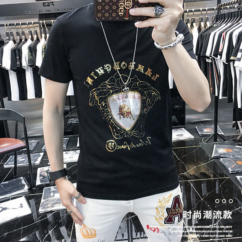 Men's Designer t shirt 2021 Fashion Knitted Mens Wear Classic T-Shirt Tops, White;black
Men's Designer t shirt 2021 Fashion Knitted Mens Wear Classic T-Shirt Tops, White;black