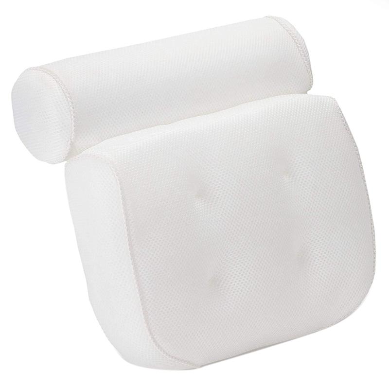 Other Bath & Toilet Supplies XD-Bathroom Pillow With 6 Non-Slip Suction Cups Super Thick And Soft Air Mesh Spa Suitable For All Bathtubs
Other Bath & Toilet Supplies XD-Bathroom Pillow With 6 Non-Slip Suction Cups Super Thick And Soft Air Mesh Spa Suitable For All Bathtubs