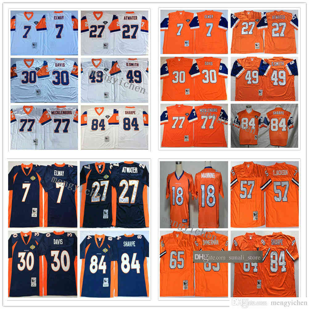 NCAA 7 John Elway 27 Steve Atwater 30 Terrell Davis 49 D.Smith 57 Jackson 65 Zimmerman 77 Karl Mecklenburg 84 Shannon Sharpe Jerseys Vintage, Black;red
NCAA 7 John Elway 27 Steve Atwater 30 Terrell Davis 49 D.Smith 57 Jackson 65 Zimmerman 77 Karl Mecklenburg 84 Shannon Sharpe Jerseys Vintage, Black;red
