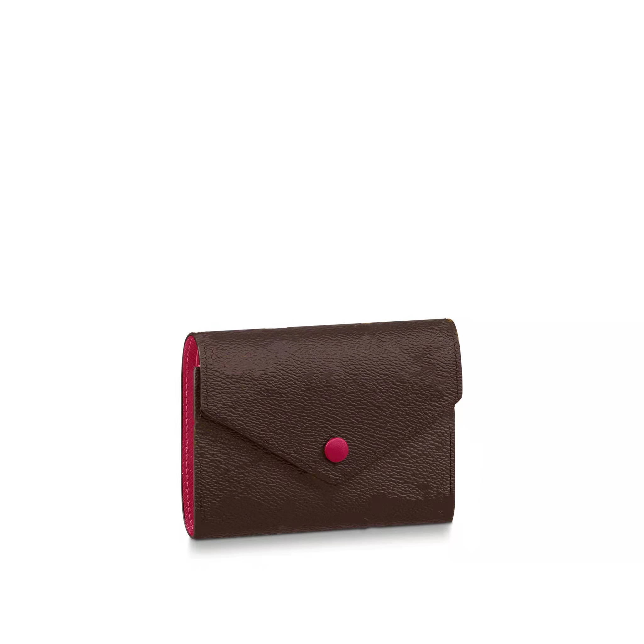 Wholesale leather wallet for women multicolor designer short Card holder lady purse classic zipper pocket Victorine, Brown flower fuchsia inside
Wholesale leather wallet for women multicolor designer short Card holder lady purse classic zipper pocket Victorine, Brown flower fuchsia inside