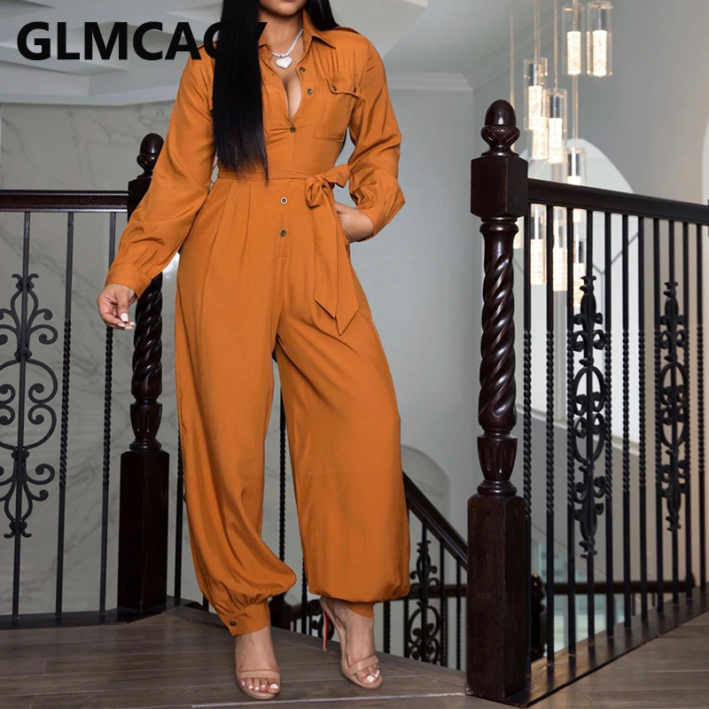 Women Long Sleeve Turn Down Collar Jumpsuit Solid Regular Button Down Jumpsuits Overalls, Green
Women Long Sleeve Turn Down Collar Jumpsuit Solid Regular Button Down Jumpsuits Overalls, Green