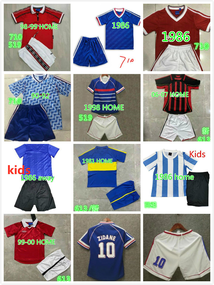 kids kit Retro 2002 Real Madrid Classic Soccer Jersey 1986 83 90 92 Cantona ZIDANE 1998 Beckham Giggs Maradona Ancient football shirt, Black
kids kit Retro 2002 Real Madrid Classic Soccer Jersey 1986 83 90 92 Cantona ZIDANE 1998 Beckham Giggs Maradona Ancient football shirt, Black