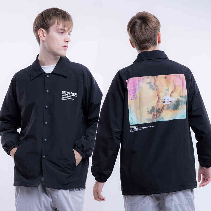 Men's Casual Shirts Hip-hop kanye west jacket season 6 kids see ghosts turn down collar jackets unique breasted bomber
Men's Casual Shirts Hip-hop kanye west jacket season 6 kids see ghosts turn down collar jackets unique breasted bomber