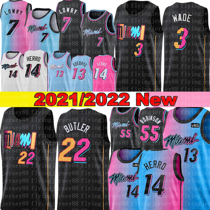 21/22 Dwyane 3 Wade Jimmy 22 Butler Jersey Kyle 7 Lowry Basketball Jerseys Tyler 14 Herro Bam 13 Adebayo Duncan 55 Robinson Black Blue White Red
21/22 Dwyane 3 Wade Jimmy 22 Butler Jersey Kyle 7 Lowry Basketball Jerseys Tyler 14 Herro Bam 13 Adebayo Duncan 55 Robinson Black Blue White Red