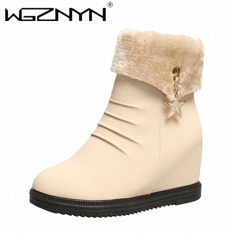 wgznyn 2020 women snow boots for moman shoes heels ankle botas mujer keep warm platform boots female winter footwear e6vg#, Black
wgznyn 2020 women snow boots for moman shoes heels ankle botas mujer keep warm platform boots female winter footwear e6vg#, Black