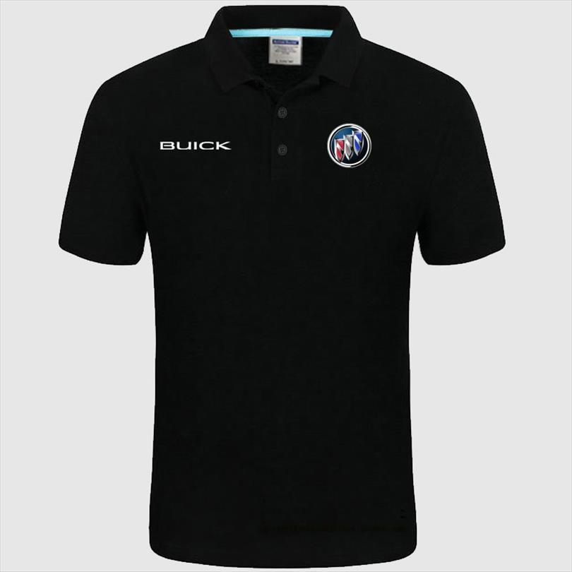 summer shirt buick brand fashion mens polo cotton short sleeve shirts solid jersey tees, White;black
summer shirt buick brand fashion mens polo cotton short sleeve shirts solid jersey tees, White;black