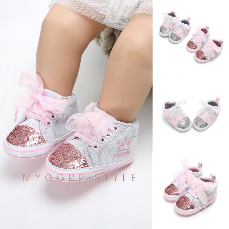First Walkers Toddler Born Shoes Infant Baby Girls Crown Princess Sequin Cute Soft Sole Anti-slip Sneakers
First Walkers Toddler Born Shoes Infant Baby Girls Crown Princess Sequin Cute Soft Sole Anti-slip Sneakers