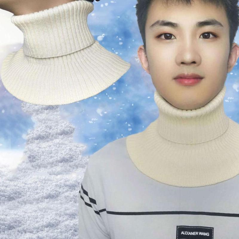 Bow Ties Fake Collar Scarf Men's Knitted Elastic Turtleneck Detachable Shirt Collars Winter Windproof Warm Wrap Scarves
Bow Ties Fake Collar Scarf Men's Knitted Elastic Turtleneck Detachable Shirt Collars Winter Windproof Warm Wrap Scarves