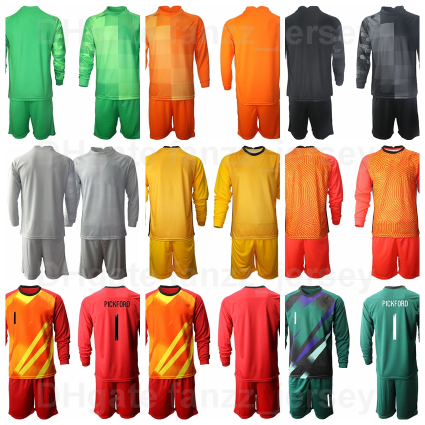 Men National Team Soccer Goalkeeper 13 Aaron Ramsdale Long Sleeve Jersey Set Goalie GK Joe Hart 1 Gordon Banks Peter Shilton 1 Pickford Football Shirt Kits YingGuo, Grey
Men National Team Soccer Goalkeeper 13 Aaron Ramsdale Long Sleeve Jersey Set Goalie GK Joe Hart 1 Gordon Banks Peter Shilton 1 Pickford Football Shirt Kits YingGuo, Grey