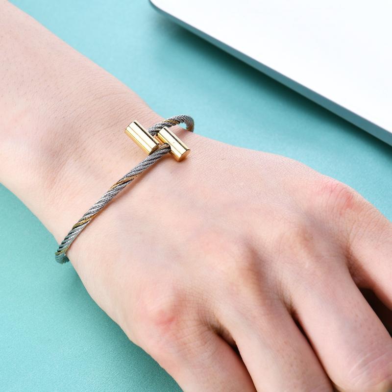 Bangle 20Pcs/Lot 2.5mm Thickness Ins Trends Stainless Steel Twist Plastic Bangles For DIY Making Women's Men's Girls Lovers Jewelry
Bangle 20Pcs/Lot 2.5mm Thickness Ins Trends Stainless Steel Twist Plastic Bangles For DIY Making Women's Men's Girls Lovers Jewelry