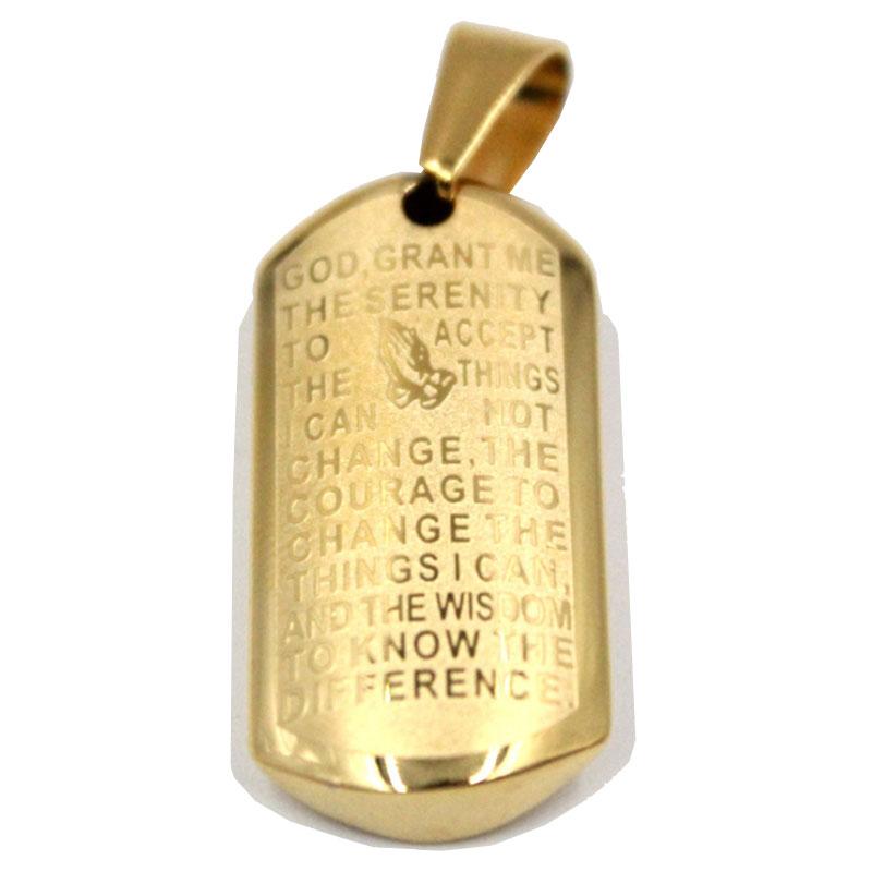 Pendant Necklaces Praying Hands Pendants Bible Verse Prayer Christian Jewelry Vintage Gold Color Stainless Steel Bijoux Men
Pendant Necklaces Praying Hands Pendants Bible Verse Prayer Christian Jewelry Vintage Gold Color Stainless Steel Bijoux Men