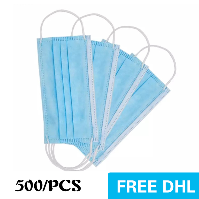 USA in Stock Disposable Mask 500pcs 3-Layer Protection and Personal Health with Earloop Mouth Sanitary Face Masks Household Protective Products
USA in Stock Disposable Mask 500pcs 3-Layer Protection and Personal Health with Earloop Mouth Sanitary Face Masks Household Protective Products