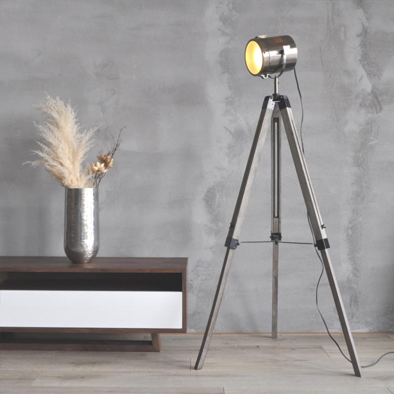 Floor Lamps American Rural Tripod Standard Lamp For Living Room Solid Wood Stainless Steel Retro European Modern Light
Floor Lamps American Rural Tripod Standard Lamp For Living Room Solid Wood Stainless Steel Retro European Modern Light
