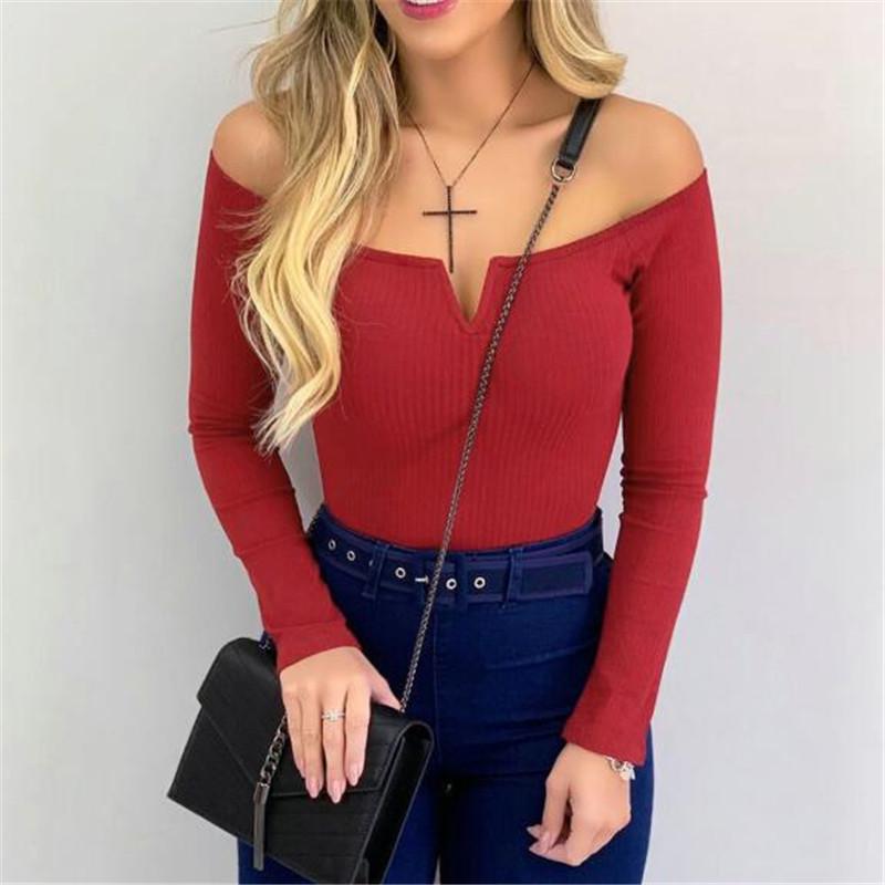 Women' T-Shirt Women Sexy Harajuku Autumn Spring Long Sleeve Top T Shirt Tops Trendy Clothes Off Shoulder Vintage T-shirts Tee
Women' T-Shirt Women Sexy Harajuku Autumn Spring Long Sleeve Top T Shirt Tops Trendy Clothes Off Shoulder Vintage T-shirts Tee