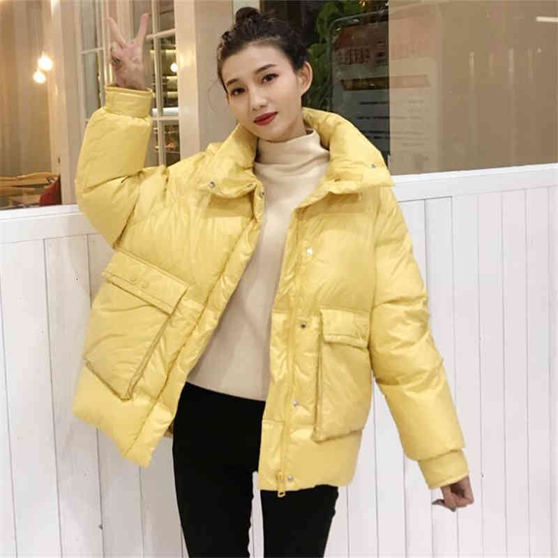 Women's Down & Parkas Winter Short White Duck Jacket Women Fashion Stand Collar Warm Coat Loose Casual Tide G415 G475, Black
Women's Down & Parkas Winter Short White Duck Jacket Women Fashion Stand Collar Warm Coat Loose Casual Tide G415 G475, Black