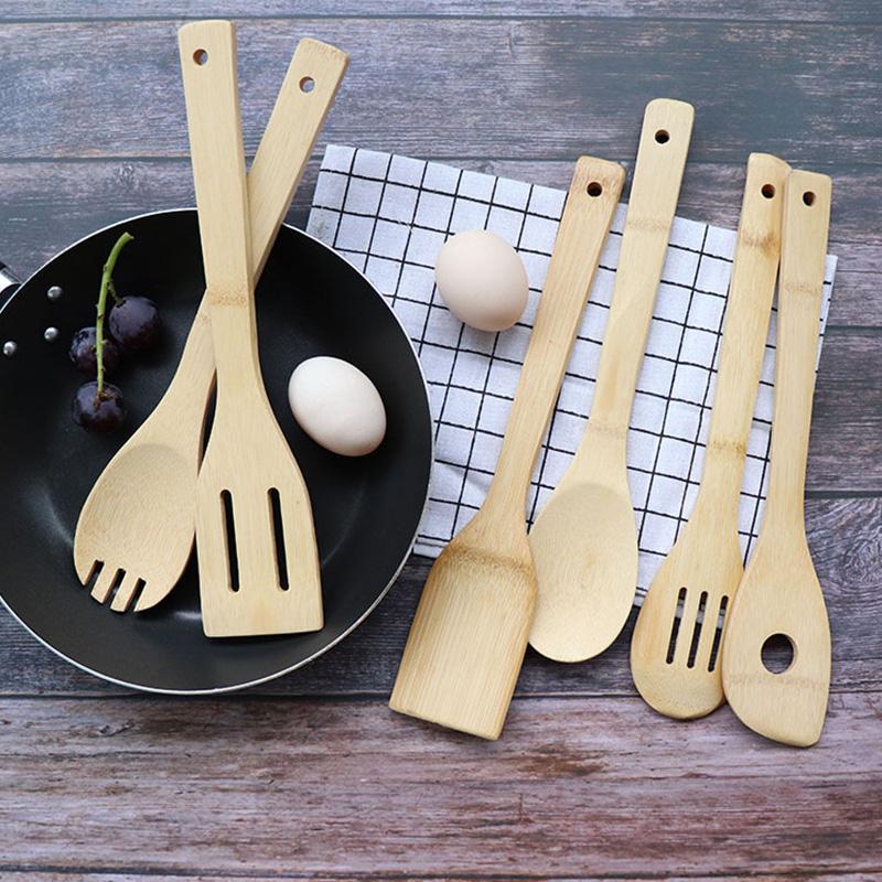 Dinnerware Sets High Quality Nature Bamboo Kitchen Utensil Spatula Rice Scoop Frying Spoon Shovel Cooking Baking Tools Kitchenware Supplies
Dinnerware Sets High Quality Nature Bamboo Kitchen Utensil Spatula Rice Scoop Frying Spoon Shovel Cooking Baking Tools Kitchenware Supplies