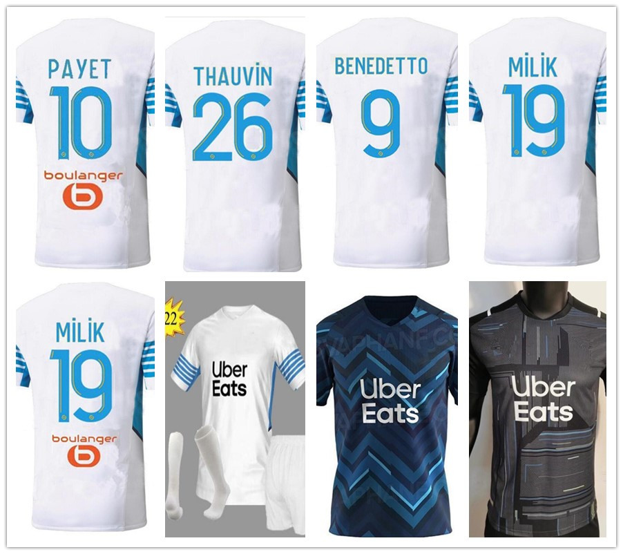 Marseille soccer jersey Olympique De 21 22 OM 2021 2022 maillot foot CUISANCE THAUVIN BENEDETTO KAMARA PAYET football shirts men + kids kit, Black;yellow
Marseille soccer jersey Olympique De 21 22 OM 2021 2022 maillot foot CUISANCE THAUVIN BENEDETTO KAMARA PAYET football shirts men + kids kit, Black;yellow