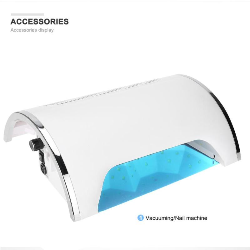 Nail Dryers 72 W 3 In 1 Multi-function Machine Electric File Polishing Dry Vacuum Cleaner Professional Tools Supply