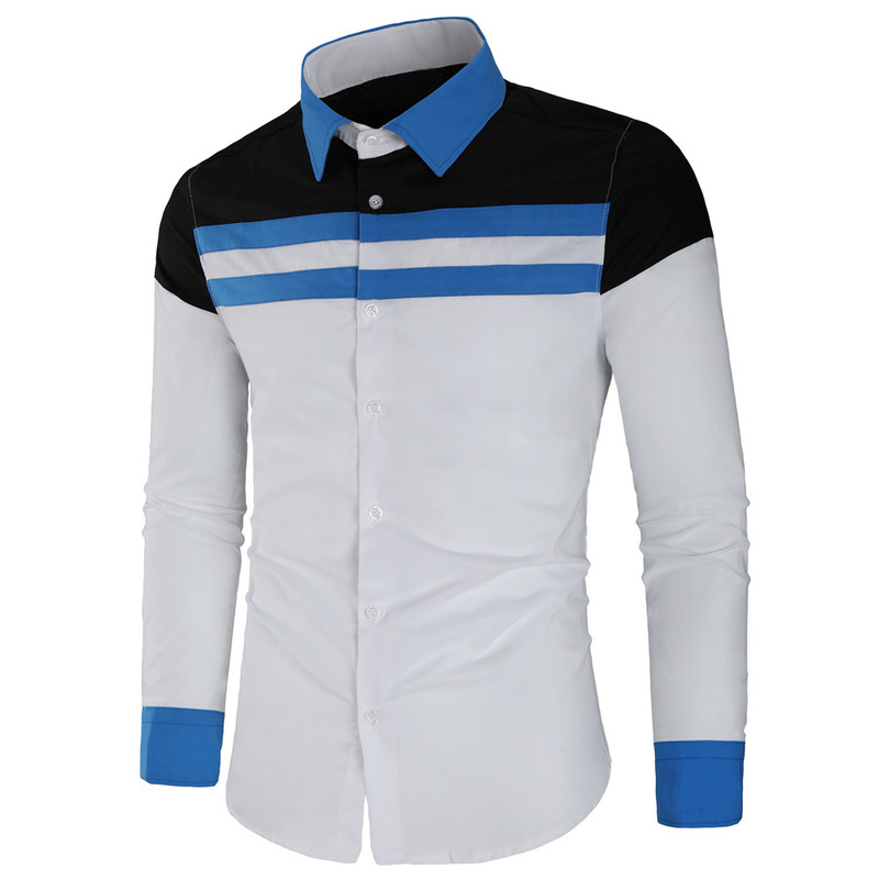 Striped pattern men long-sleeved shirt high quality comfortable fit fashion retro style travel office entertainment, White
Striped pattern men long-sleeved shirt high quality comfortable fit fashion retro style travel office entertainment, White