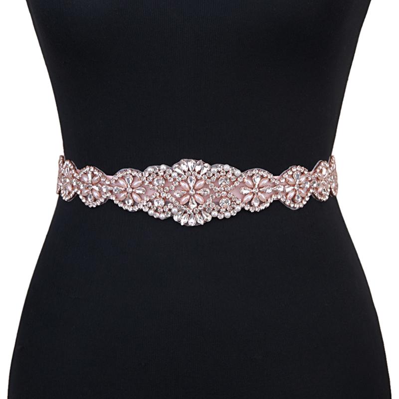 Wedding Sashes TRiXY S161-RG Rose Gold Rhinestones Bridal Belt Diamond Dress Crystal Sash For Accessories
Wedding Sashes TRiXY S161-RG Rose Gold Rhinestones Bridal Belt Diamond Dress Crystal Sash For Accessories