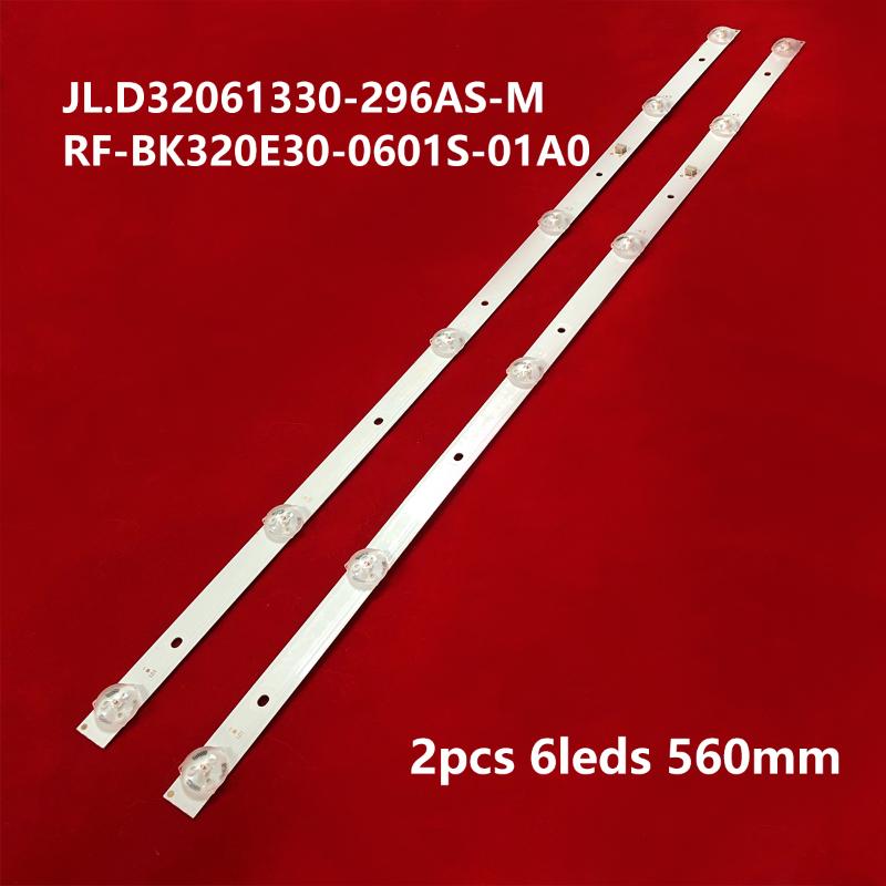 Strips 15SET=30PCS 3V/LED 560mm LED Backlight Strip 6 Lamp For Skyworth PPTV 32V4 32"TV JL.D32061330-296AS-M RF-BK320E30-0601S-01A0
Strips 15SET=30PCS 3V/LED 560mm LED Backlight Strip 6 Lamp For Skyworth PPTV 32V4 32"TV JL.D32061330-296AS-M RF-BK320E30-0601S-01A0