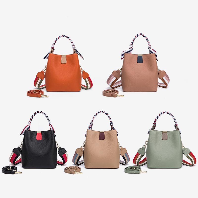 Bags women fashion portable silk scarf bucket messenger wide shoulder PU bag NL1126 factory direct sales high quality
Bags women fashion portable silk scarf bucket messenger wide shoulder PU bag NL1126 factory direct sales high quality