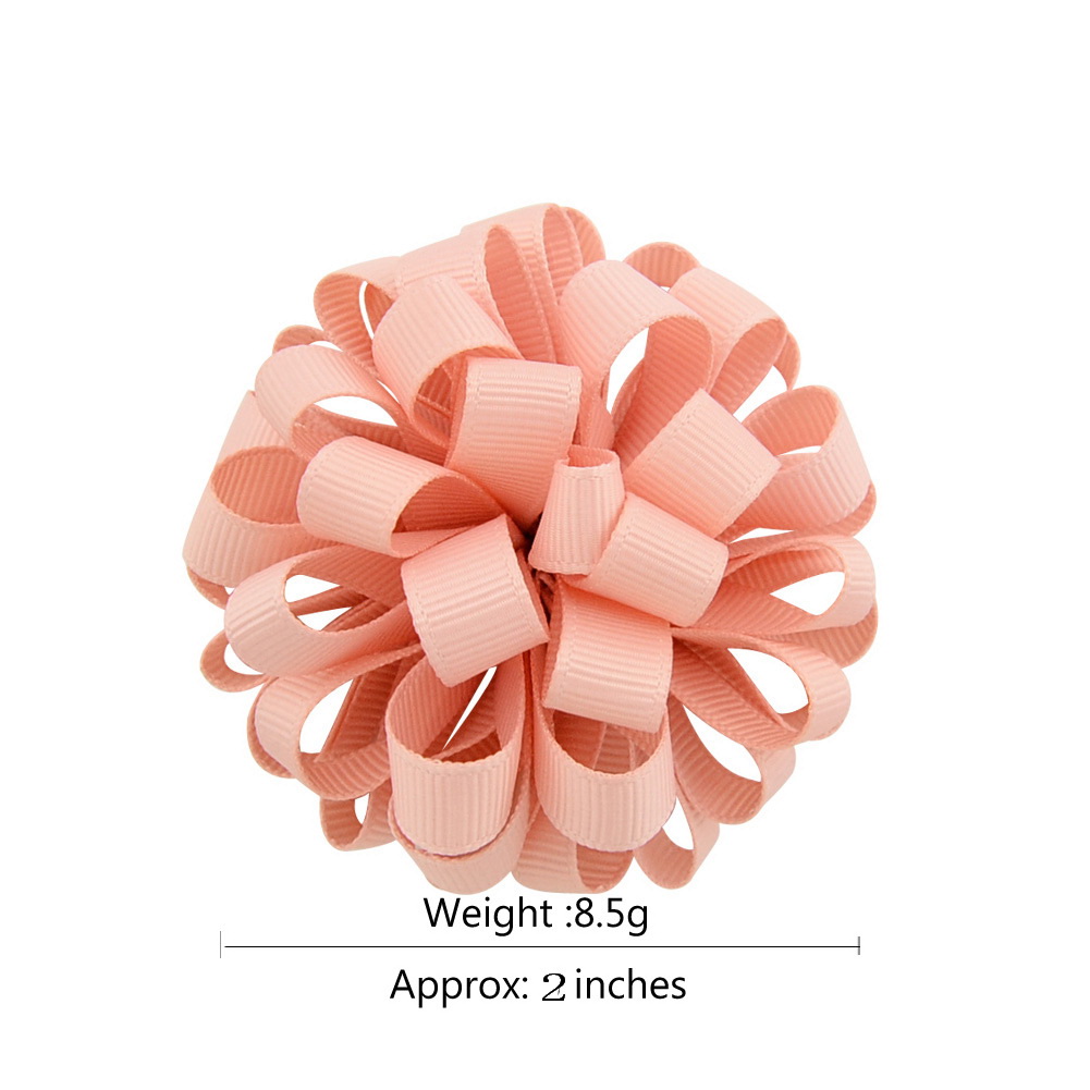 Flowers Balls Loopy Ribbon Bowknot Hair Accessories Bows Clips Girl Kids Ponytail Holde Elastic Hairbands Bobbles Ties Hairpins HD3236