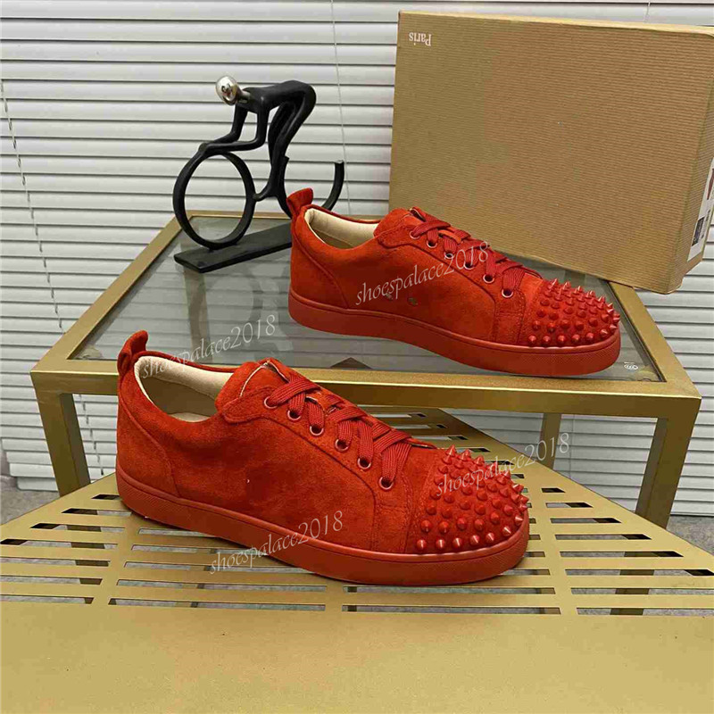 Casual Shoes Leather Spikes Sneakers Platform Classic Sports Sbnvjhgf Low Trainers Mens Womens Chaussures Dress Shoe Scarpes Sports Tennis