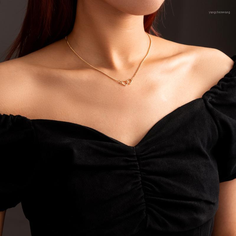 Chains Valentine's Day Gift Heart To Necklace Fashion All-match Metal Ladies Clavicle Chain
Chains Valentine's Day Gift Heart To Necklace Fashion All-match Metal Ladies Clavicle Chain