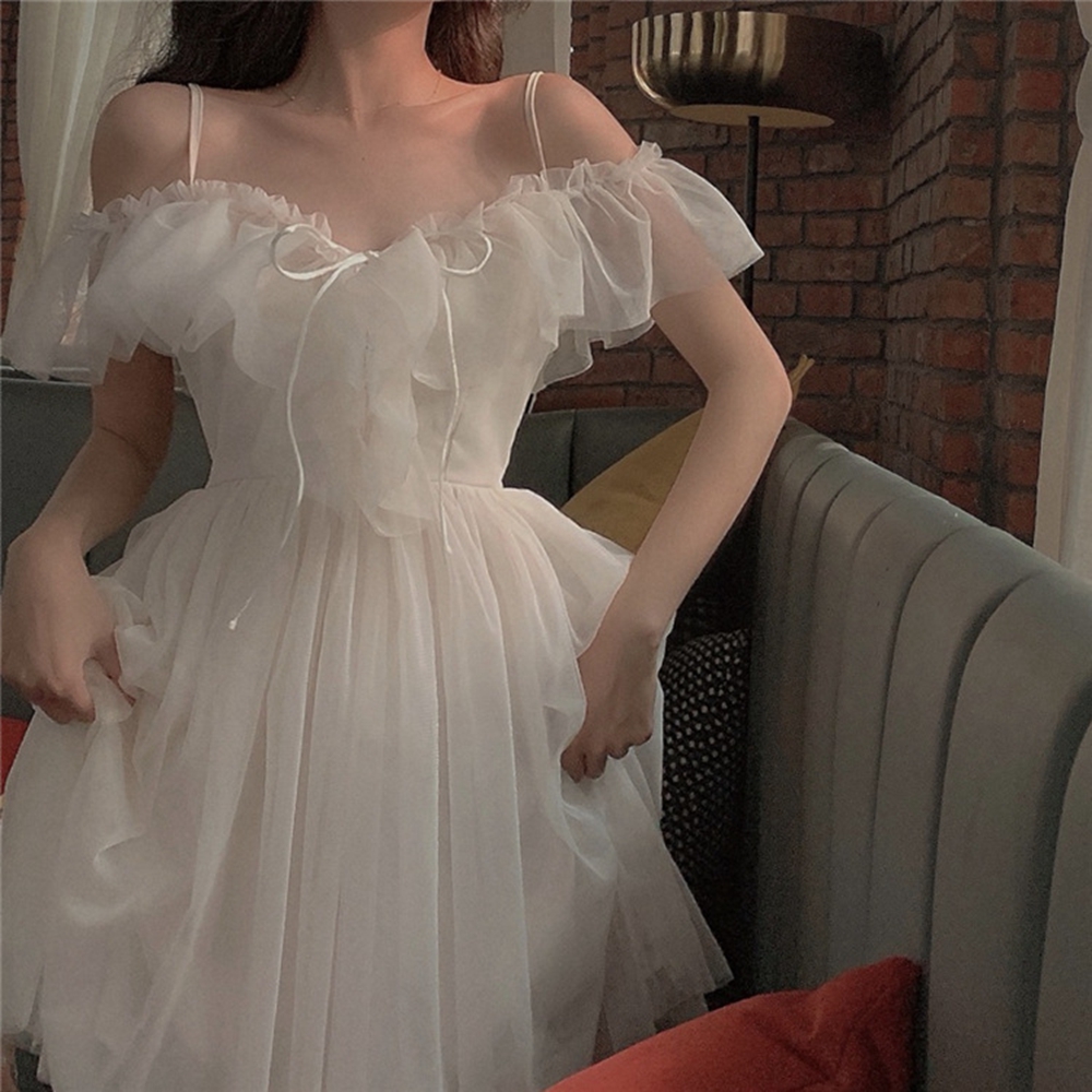 Sannian Actual Photo Of Long Sling Dress With Lace Sunscreen In Soft Yarn In Summer Of 2021 2 Piece Set Women Sleeveless Dress, Sun protection cloth
Sannian Actual Photo Of Long Sling Dress With Lace Sunscreen In Soft Yarn In Summer Of 2021 2 Piece Set Women Sleeveless Dress, Sun protection cloth