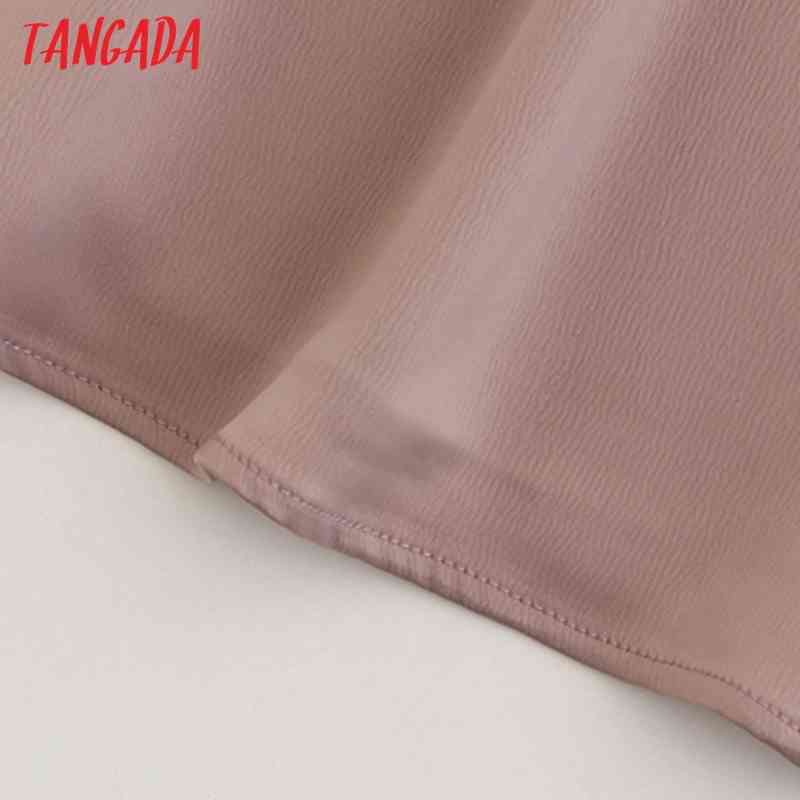 Women V Neck High Quality Satin Camis Spaghetti Strap Adjust Leeveless Silk Tank Tops Camisole 6L21 210416